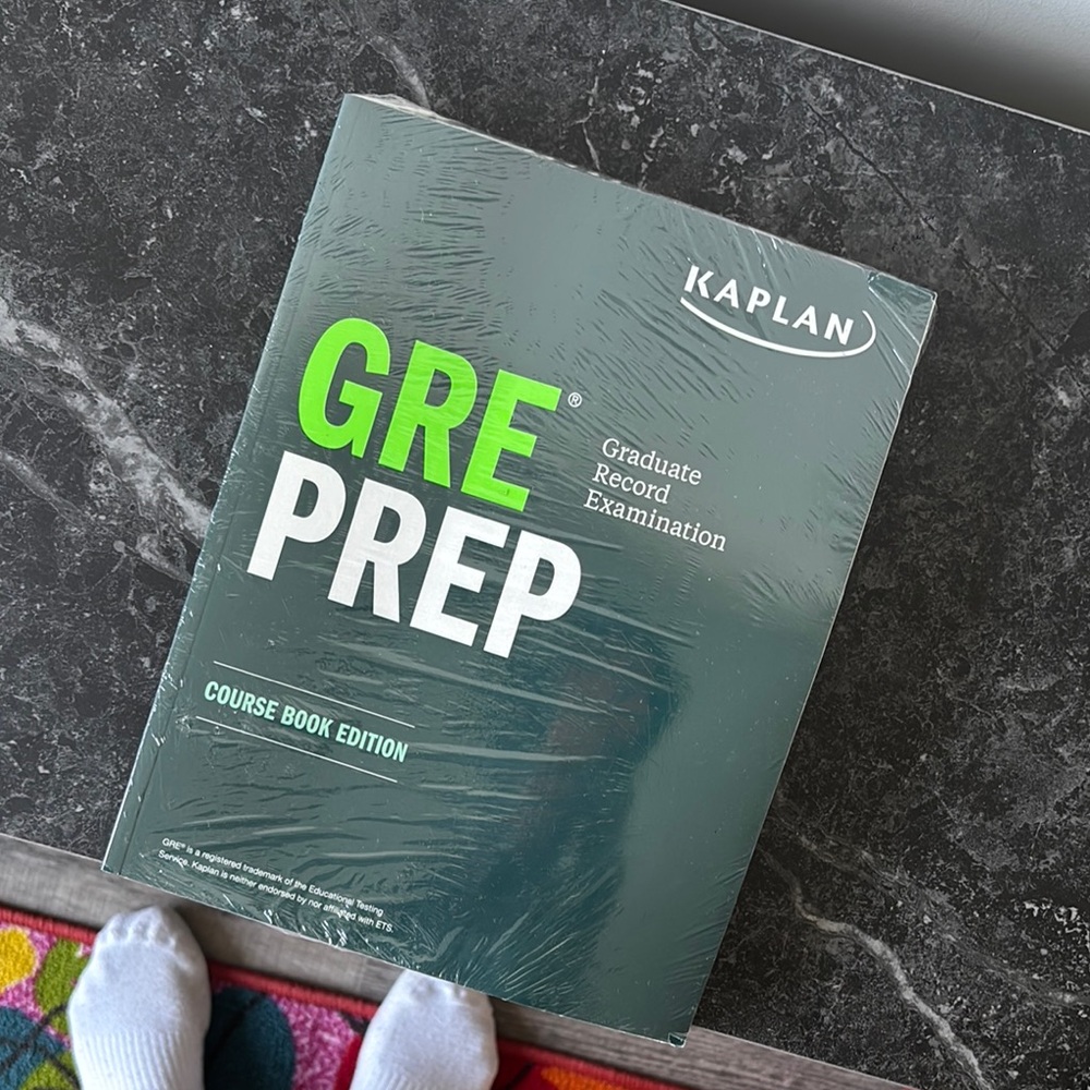 NEW Kaplan GRE Prep Course Book